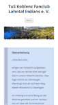 Mobile Screenshot of lahntalindians.de